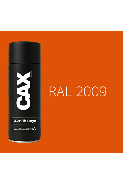 caxcolors EXTRA PİGMENTLİ ÖZEL YAPIM AKRİLİK SPREY BOYA 400 ML (TURUNCU TONLA...