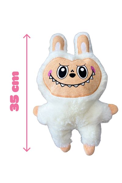 esdishopping Labubu Plush Toy – Popular Cute Soft Sleeping and Playmate 35 cm