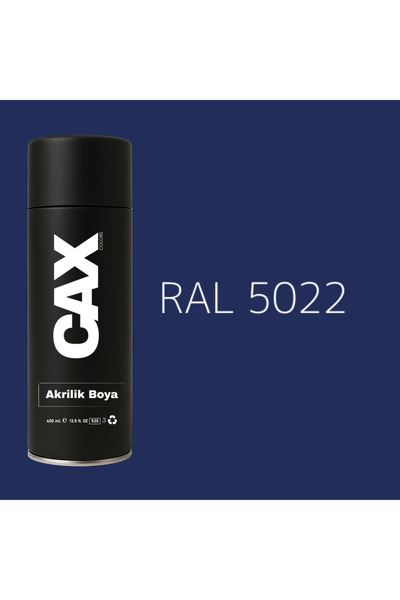 caxcolors EXTRA PİGMENTLİ ÖZEL YAPIM AKRİLİK SPREY BOYA 400 ML (MAVİ TONLARI)...