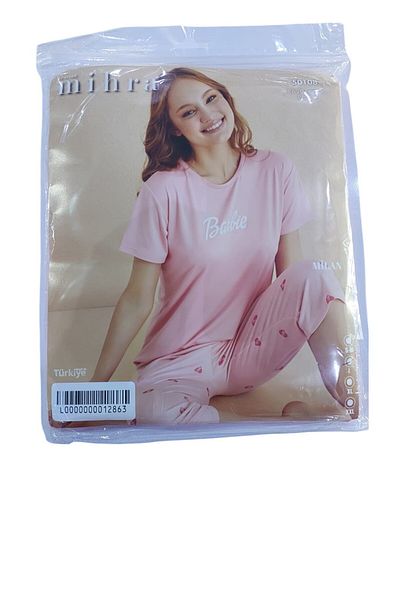 Mihra Milan Capri Short Sleeve Pajama Set
