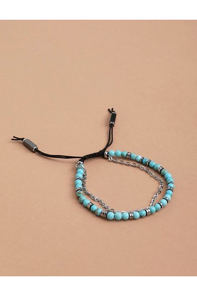 İLVİ Douglas Turquoise Men's Bracelet
