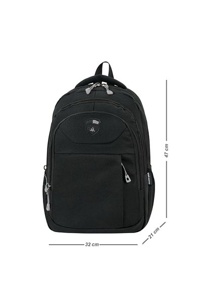 Baginn Unisex School Backpack Junior High School High School Backpack 47*32 cm Thick Waterproof Fabric Briefcase Backpack