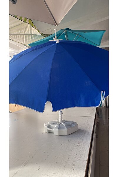 world sea home Plaj Balkon Bahçe Şemsiye 10 telli 200 cm Kalın Kumaş+BİDON DAHİL