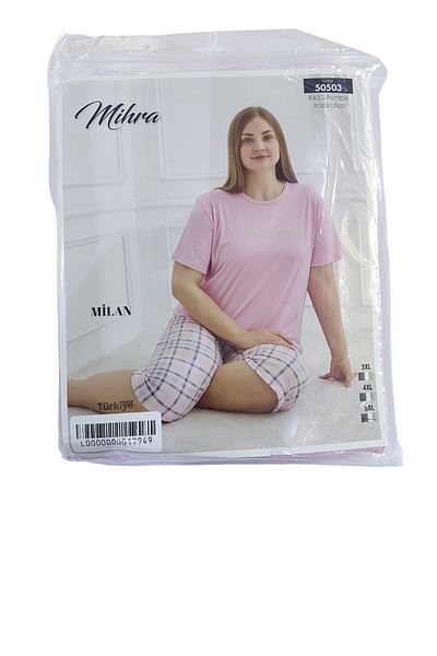 Mihra Milan Capri Short Sleeve Oversized Suit