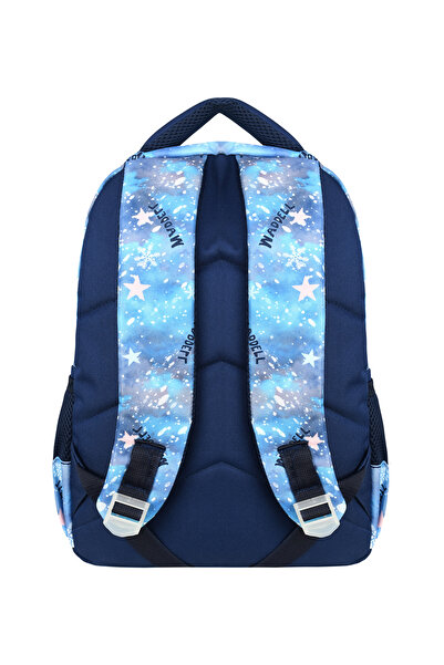 Waddell Rucsac pentru școală primară cu model Ice Girl, cutie de prânz și suport pentru stilou cu 2 buzunare