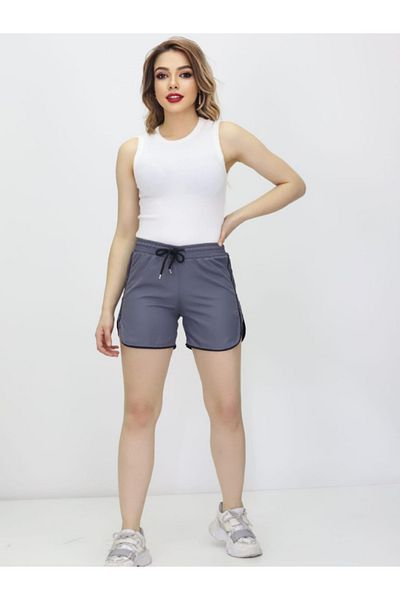 LUSSOLİFE Women's Plus Size Swim Shorts