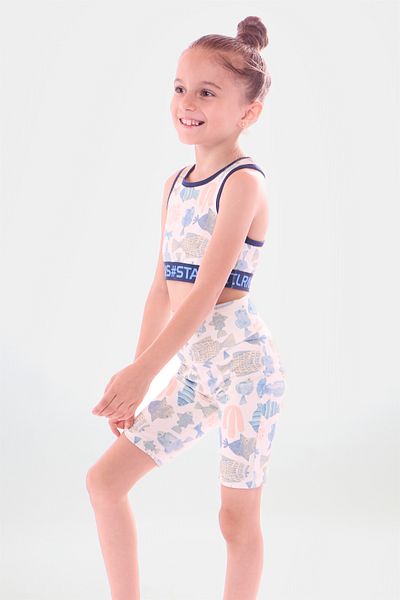Colorinas Marinya Shorts Crop Tank Set