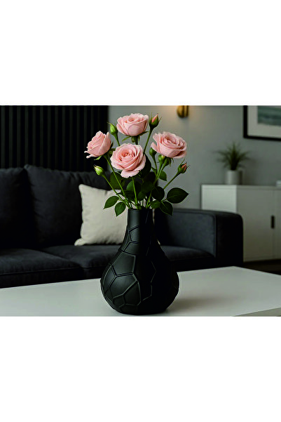 3D Ağaç Damarlı Vazo