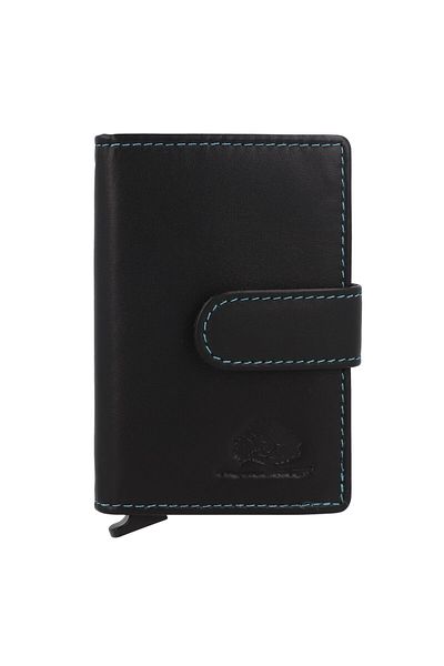 Greenburry Nappa Credit card case RFID protection Leather 7 cm