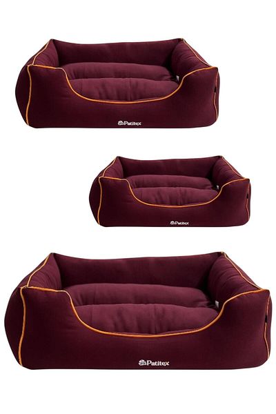 PATİTEX Cat-Dog Bed - Washable Bed -Gabardine Fabric -Quality Dog Beds