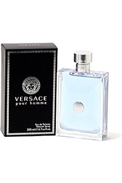Versace Pour Homme Eau de Toilette Spray for Men, 6.7 Ounce