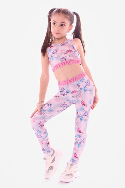 Colorinas Leggings cu imprimeu Grafix