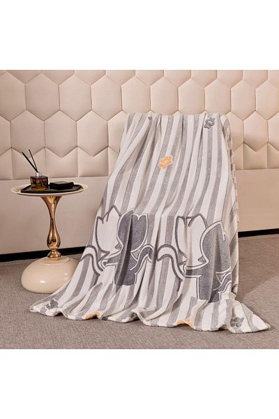 FIONNA.RO Cocolino Fluffy Blanket 200x230cm - Loving Kittens