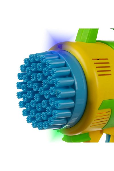 İSP Pistol Automat de facut Baloane de Sapun pentru Copii "LikeSmart Rocket Bubble Machine", 48 Gauri, R