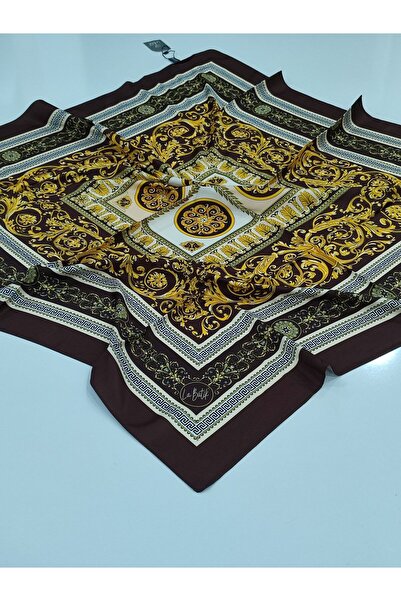 PİRAMİT LABUTİK ETNIC MODEL TIVIL وشاح أسود أصفر ليموني