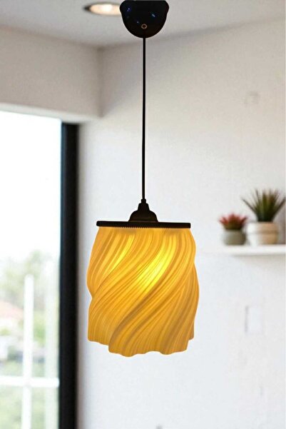 Dropcek eticaret Dekoratif Modern VEGAN Sarkıt Avize E27 Salon Mutfak Yatak O...