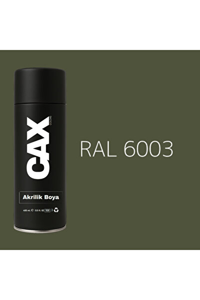 caxcolors EXTRA PİGMENTLİ ÖZEL YAPIM AKRİLİK SPREY BOYA 400 ML (YEŞİL TONLARI...