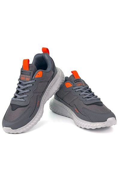 KAJILA Unisex Smoked Orange Lace-Up Flexible Lightweight Casual Sneaker Sports Shoes