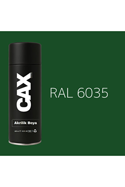 caxcolors EXTRA PİGMENTLİ ÖZEL YAPIM AKRİLİK SPREY BOYA 400 ML (YEŞİL TONLARI...