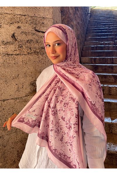 Mira İpek Retro Patterned Cotton Shawl Series