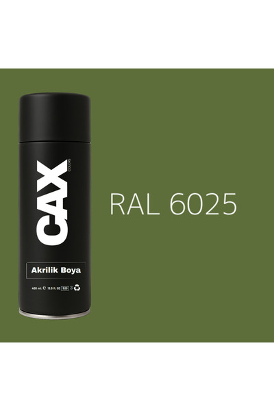 caxcolors EXTRA PİGMENTLİ ÖZEL YAPIM AKRİLİK SPREY BOYA 400 ML (YEŞİL TONLARI...