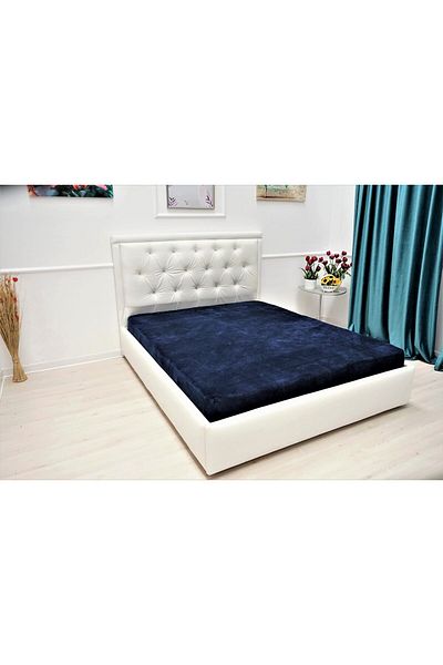 FIONNA.RO Cocolino Thin Blanket UNI - Navy Blue