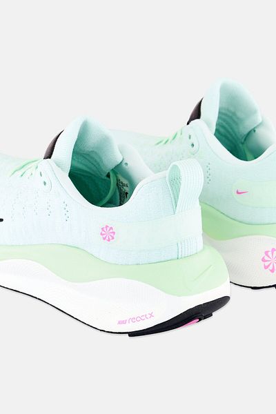 Nike Women Reactx Infinity Lace Up Running Shoes, Mint Green