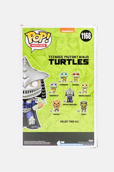 Funko Pop Movies Nickelodeon 1168 Teenage Mutant Ninja Turtles Super Shredder Vinyl Figure