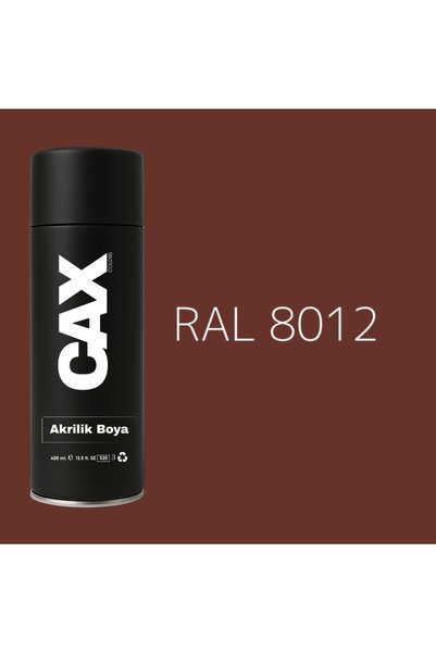 caxcolors EXTRA PİGMENTLİ ÖZEL YAPIM AKRİLİK SPREY BOYA 400 ML (KAHVE TONLARI...