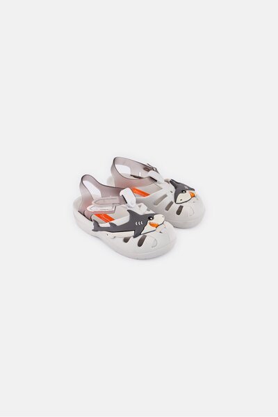 İpanema Toddlers Boy Velcro Closure Sandals, Grey