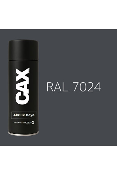 caxcolors EXTRA PİGMENTLİ ÖZEL YAPIM AKRİLİK SPREY BOYA 400 ML (GRİ TONLARI)(...