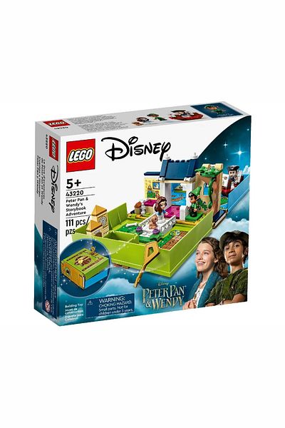 LEGO Disney Peter Pan And Wendy Storybook Adventure 43220 Building Set 111 Pieces