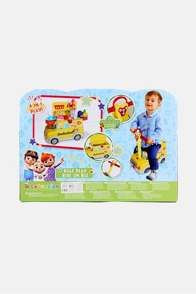 Cocomelon Ride on Bus Role Play Set