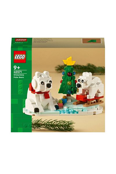 LEGO LEGO Wintertime Polar Bears With Christmas Tree 40571 Play Set