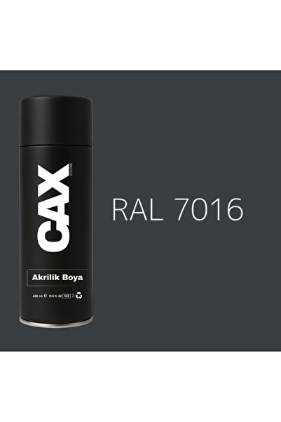 caxcolors EXTRA PİGMENTLİ ÖZEL YAPIM AKRİLİK SPREY BOYA 400 ML (GRİ TONLARI)(...