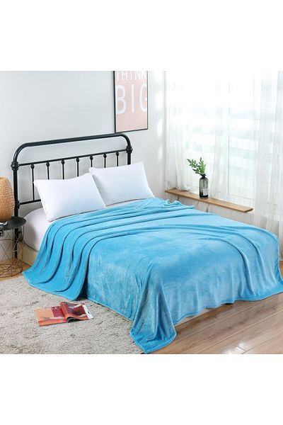 FIONNA.RO Cocolino Thin Blanket UNI - Blue