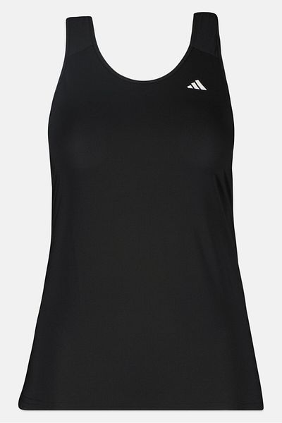 adidas Women Plus Size Sleeveless Running Top, Black