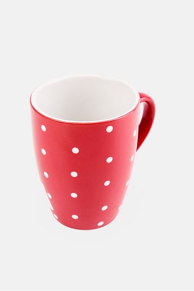 Ritzenhoff & Breker Ceramic Pinto Coffee Mug 320 ml, Red