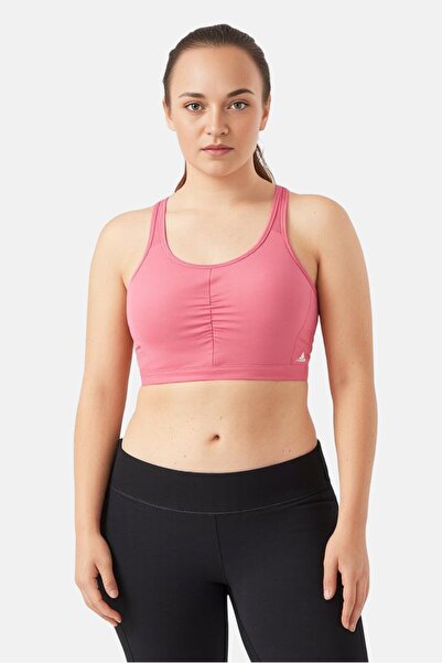 adidas Women Sportswear Fit Lightly Padded Sports Bra, Mauve