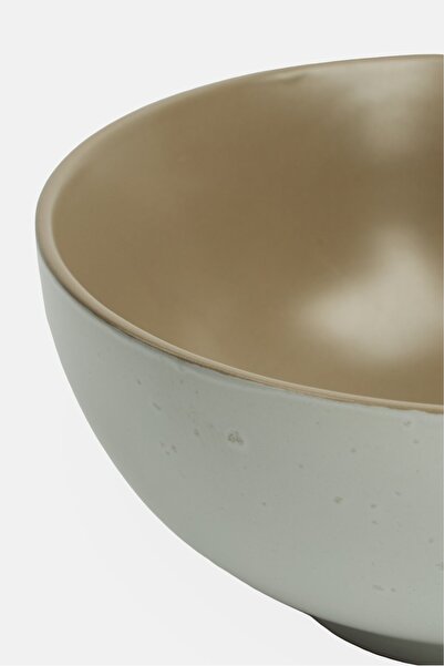 Ritzenhoff & Breker Ceramic Morelia Speckled Print Bowl 950 ml, Light Grey