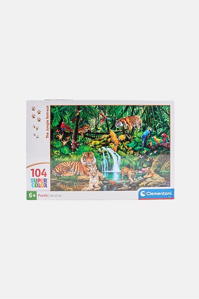 CLEMENTONI 104pcs The Jungle Retreat Puzzle