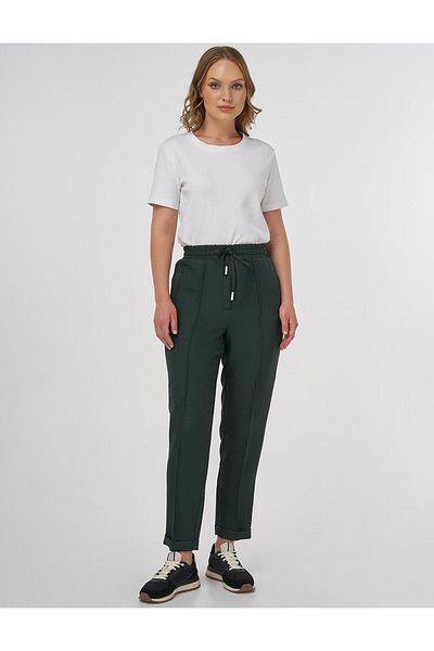 KYR Double Leg Quilted Trousers Forest Green