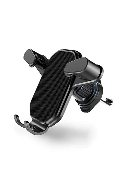 Choice حامل هاتف للسيارة باللون الأسود 2 مع فتحة تهوية وجاذبية للسيارة، يدعم ...