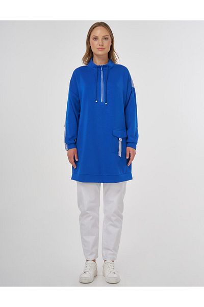 Kayra Γαρνιρισμένο Scuba Sweatshirt Saks