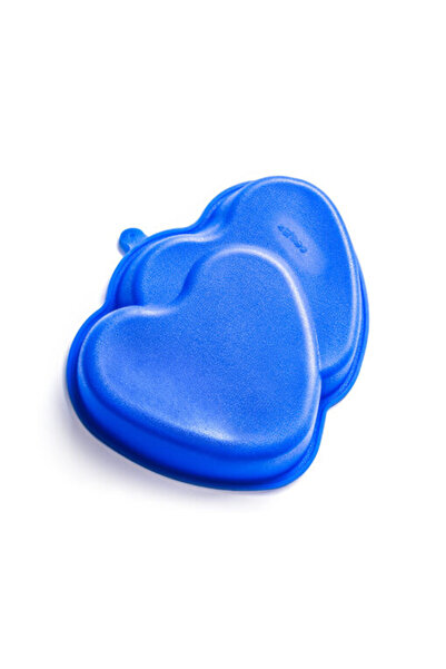 Gadget Master Double Heart Blue Baking Mold