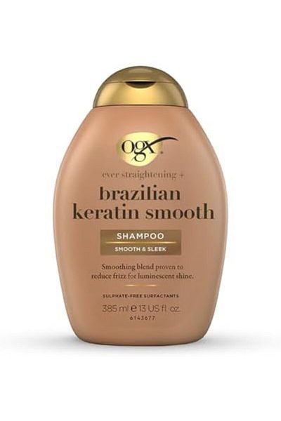 OGX Ever Straightening+ Brazilian Keratin Therapy Shampoo, 385ml