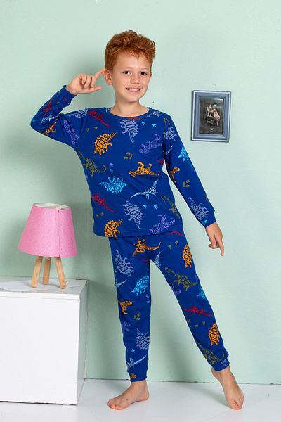 elmas kids 100% Cotton Boys' Pajama Set