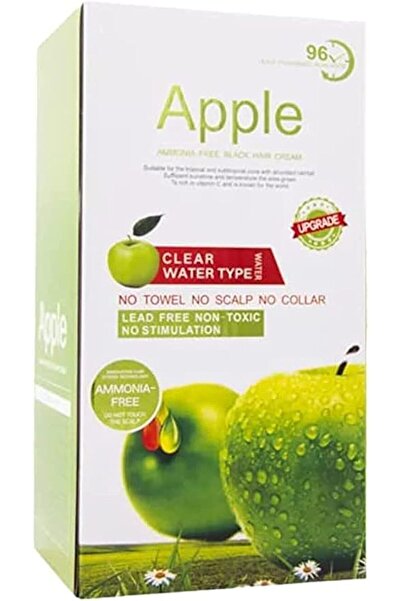 BLOOMING TIME كريم شعر أسود خالٍ من الأمونيا برائحة التفاح، غير سام، لا يسبب ...