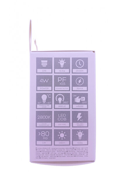 Omega Bec Led Bulb Omega Filament E14 2800K 4W 43553 - OMELE14F-4W