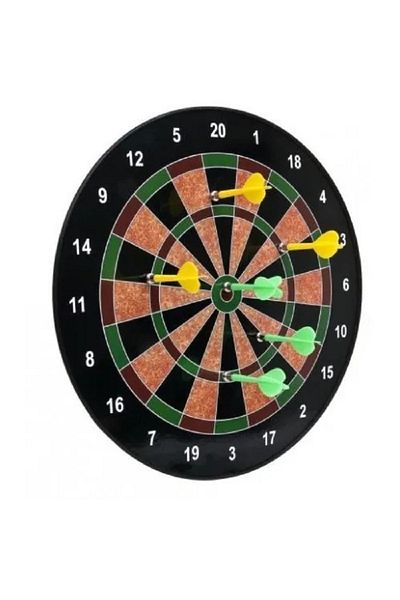 rexa Magnetic Dart Board Game with 6 Darts | 14 Inches